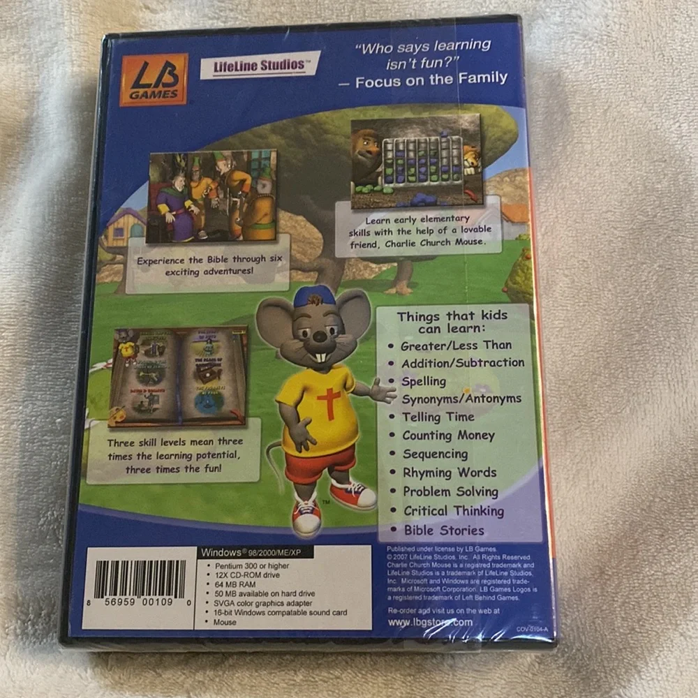 Charlie Church Mouse Early Elementary PC game